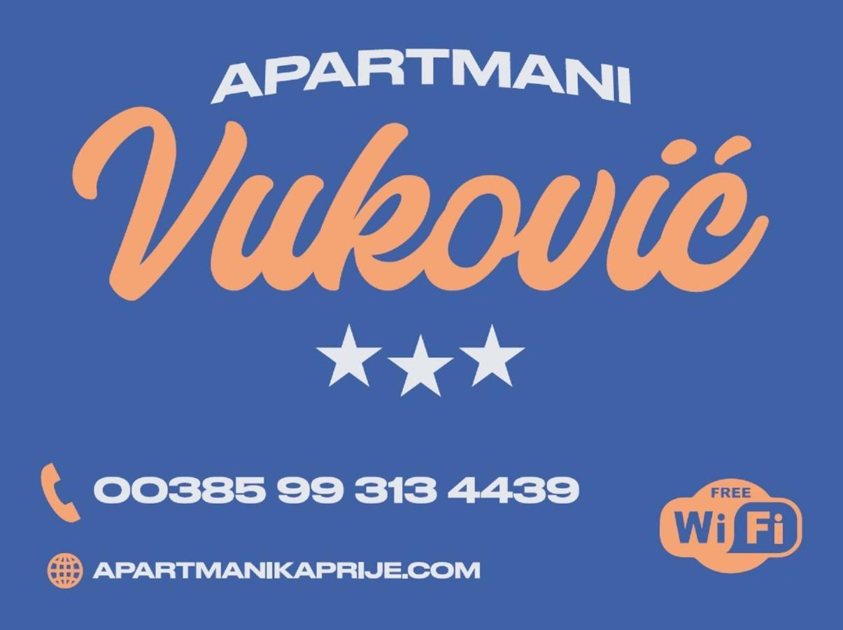 קאפריה Apartmani Vukovic מראה חיצוני תמונה
